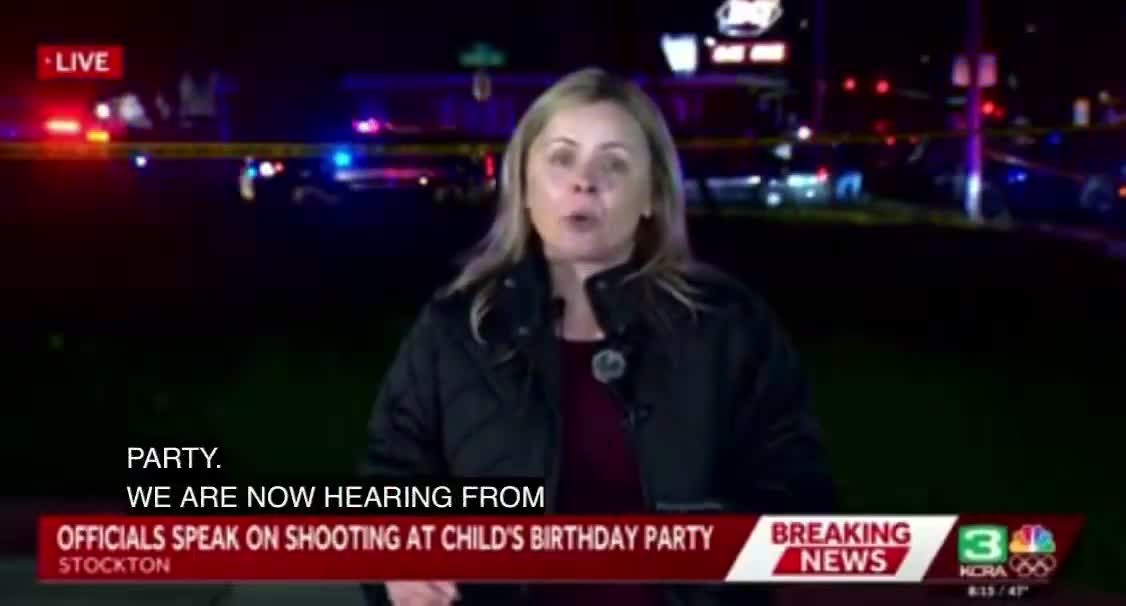 مقتل 4 أشخاص على الأقل وإصابة 10 آخرين بعد إطلاق نار في قاعة حفلات في ستوكتون بولاية كاليفورنيا؛ المشتبه به ليس قيد الاحتجاز