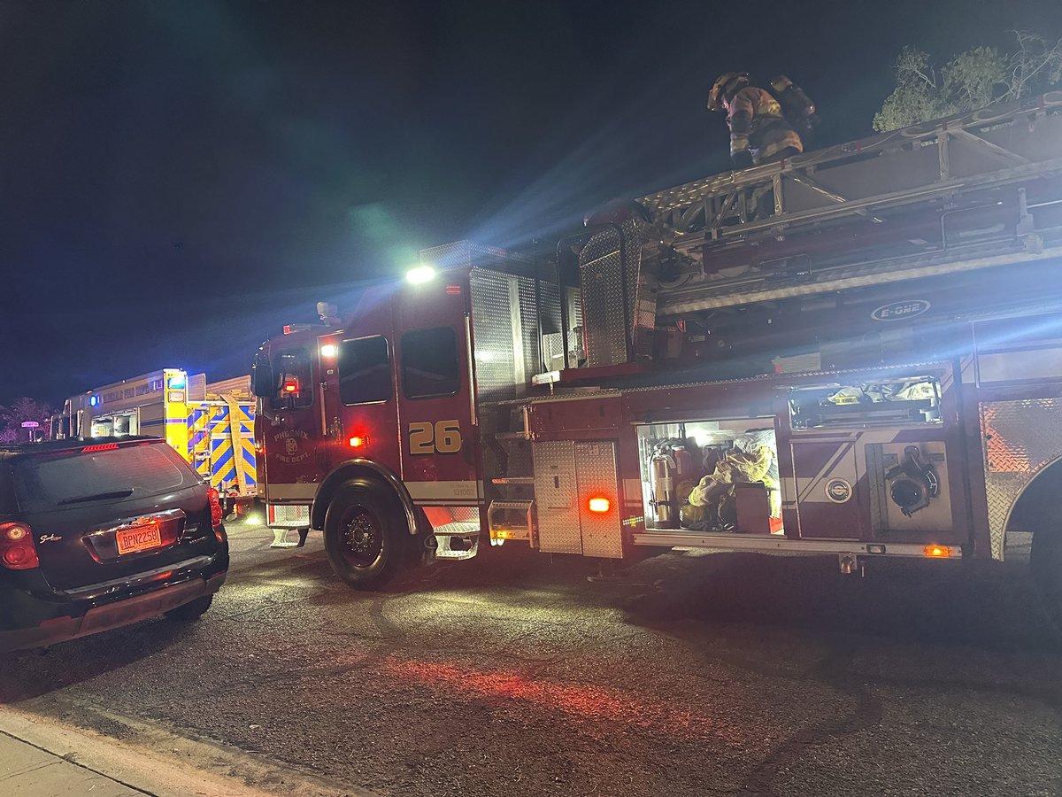 Seven people will be displaced after an early morning house fire. Firefighters from Phoenix and @GlendaleFire quickly extinguished a fire near 39th Ave and Glendale. The Community Assistance Program is on the scene assisting with the displaced