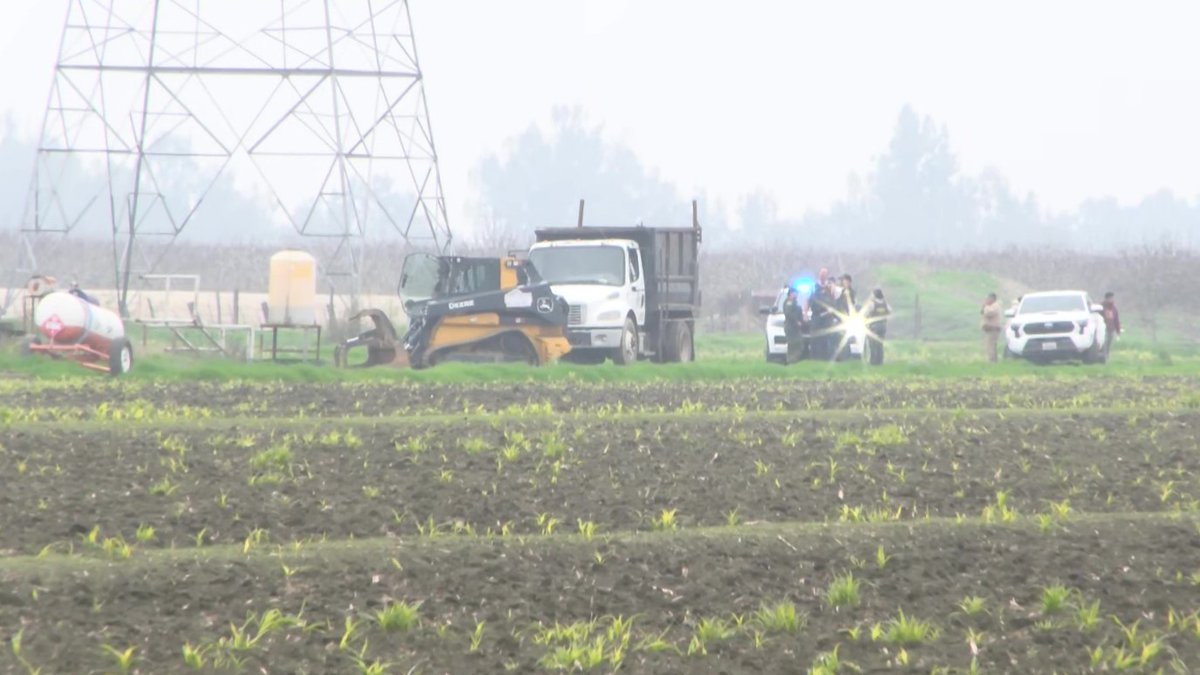 A man has died after he was injured by a piece of machinery in a rural area of Fresno County on Monday morning, according to the Fresno County Sheriff’s office