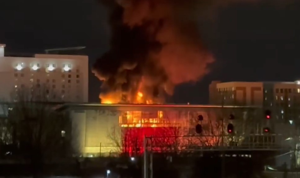 Massive 2-alarm fire damages Raleigh Convention Center roof