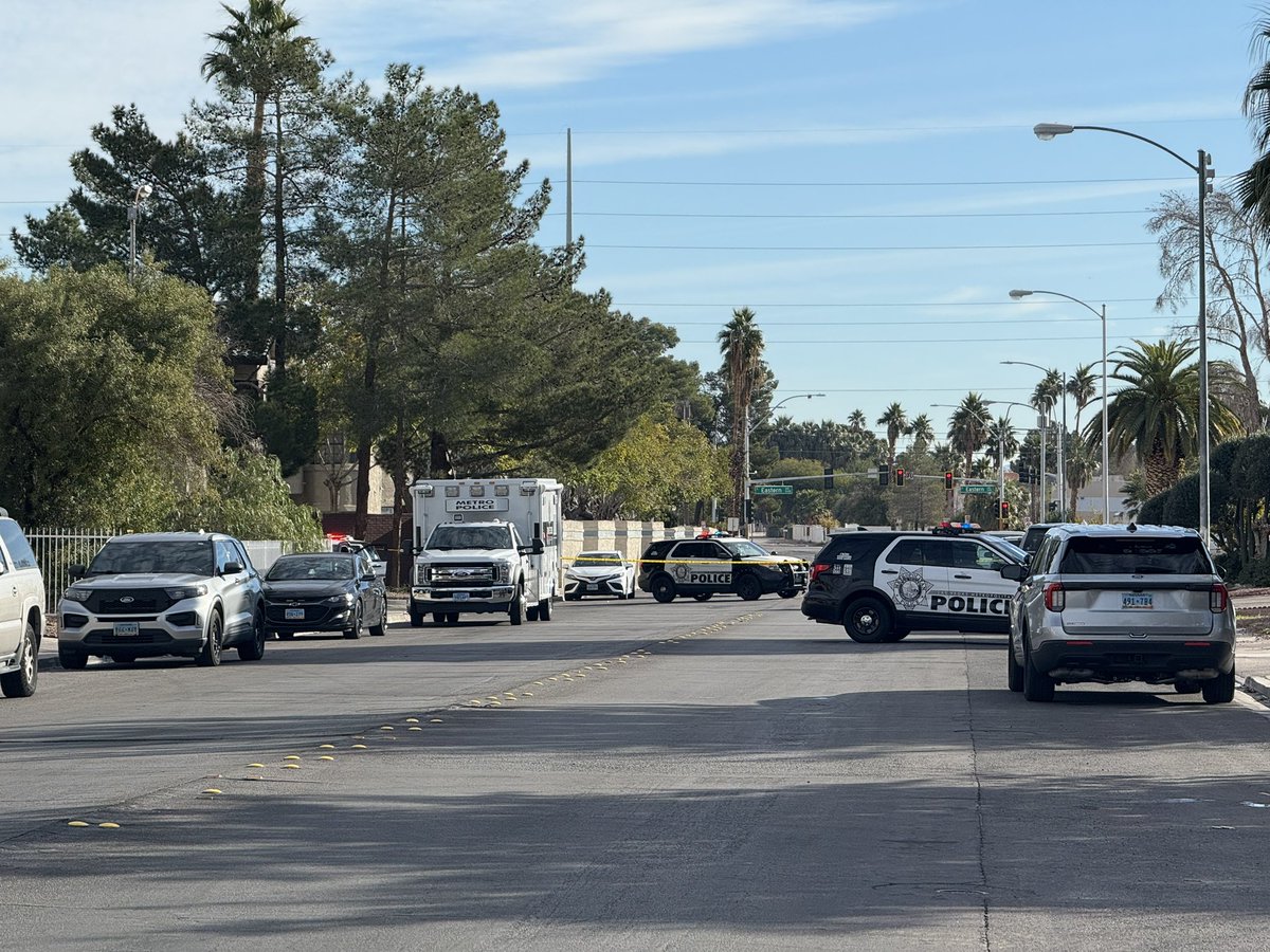 Las Vegas police investigate homicide near Eastern, Tropicana
