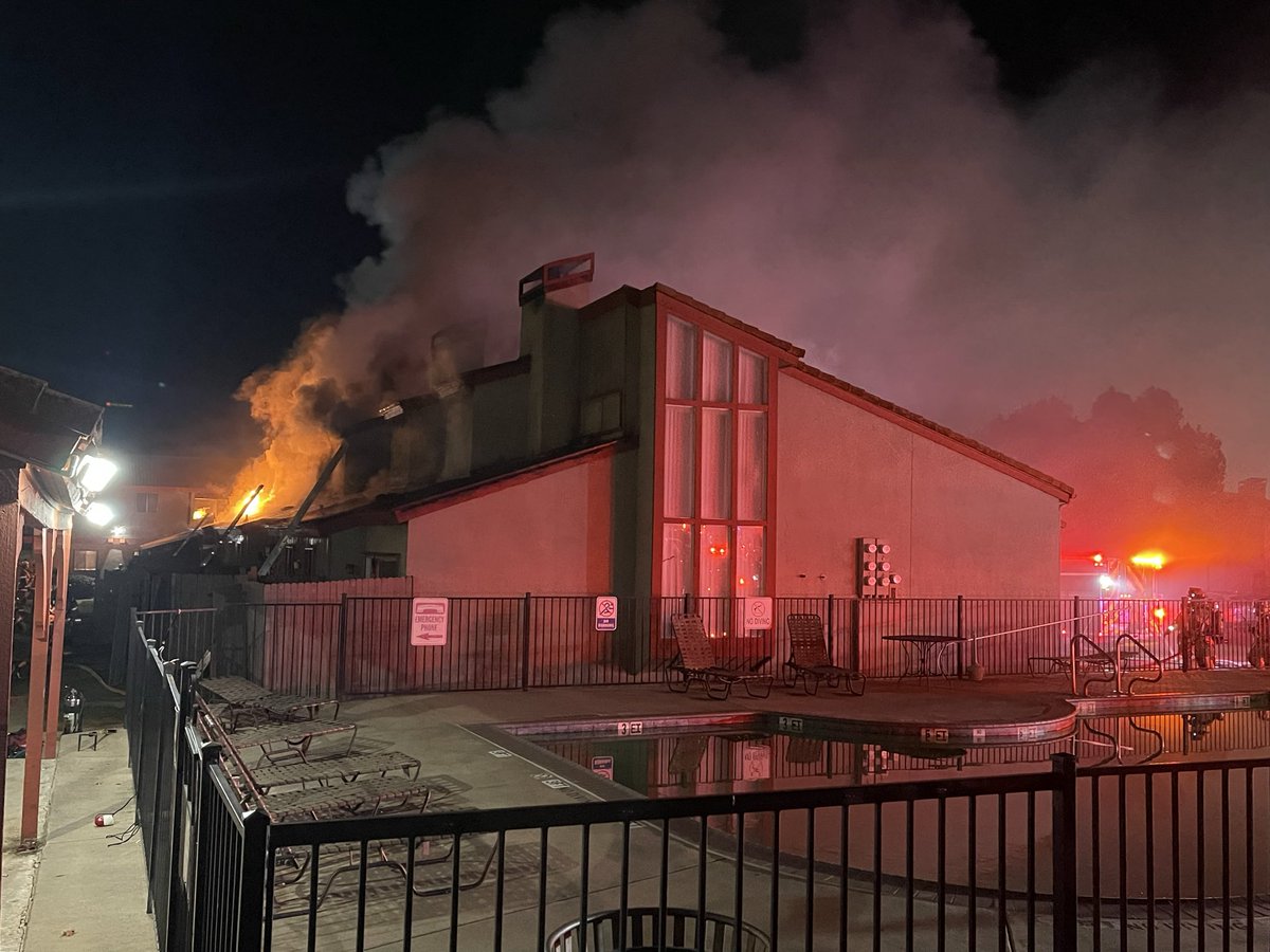 Arlington FD has requested a 3rd alarm at the scene of the working apartment fire in the 4000 block of Randy Drive