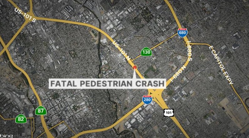 Woman struck, killed on San Jose 101 early Friday