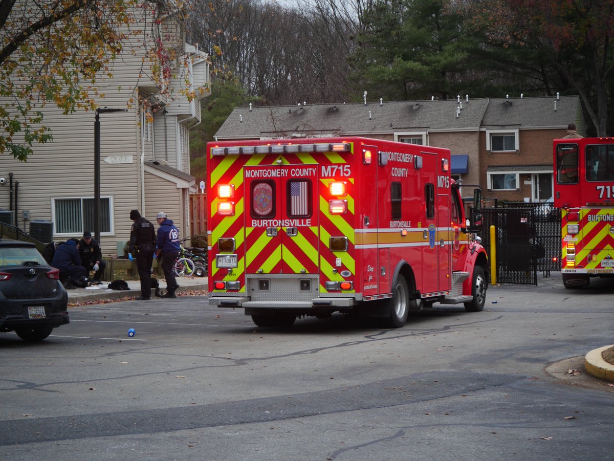 Montgomery County Police on scene investigating a stabbing incident on the 2100 block of Harlequin Terrace in Fairland, Maryland.The male victim’s injuries are considered non life-threatening. No suspect lookout.