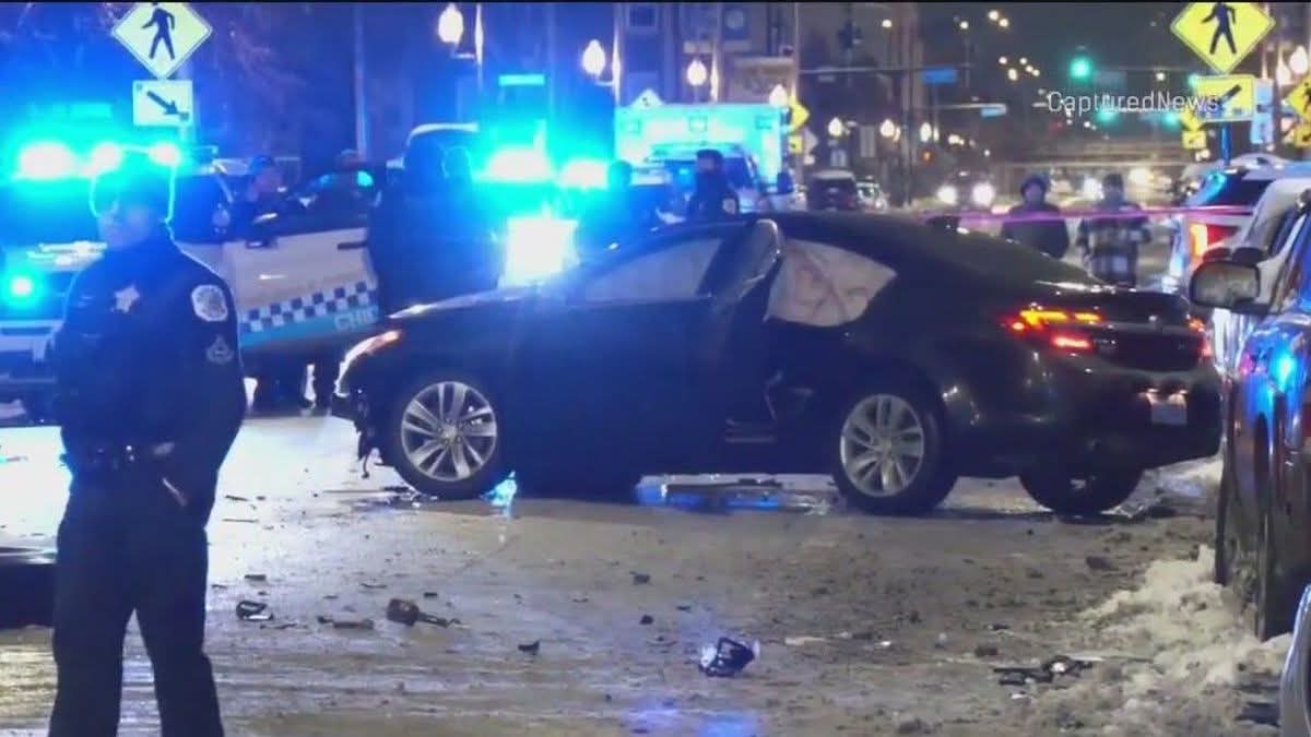 Woman dies after being ejected from vehicle in Logan Square car crash. A car crash early Monday morning in the Logan Square neighborhood left one woman dead and another injured.