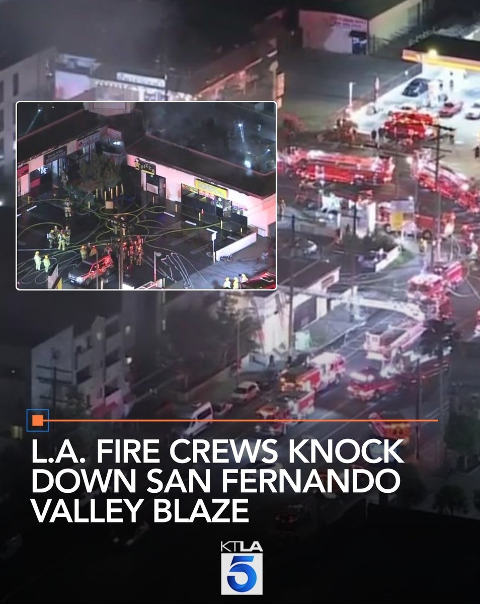 The blaze, according to fire officials, may have spread from a nearby dumpster fire.