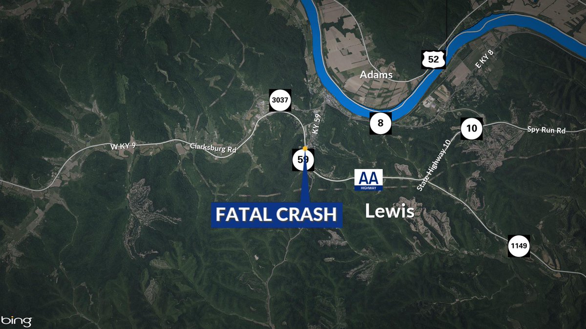 Two people are dead after a two-vehicle crash in Lewis County, according to Kentucky State Police