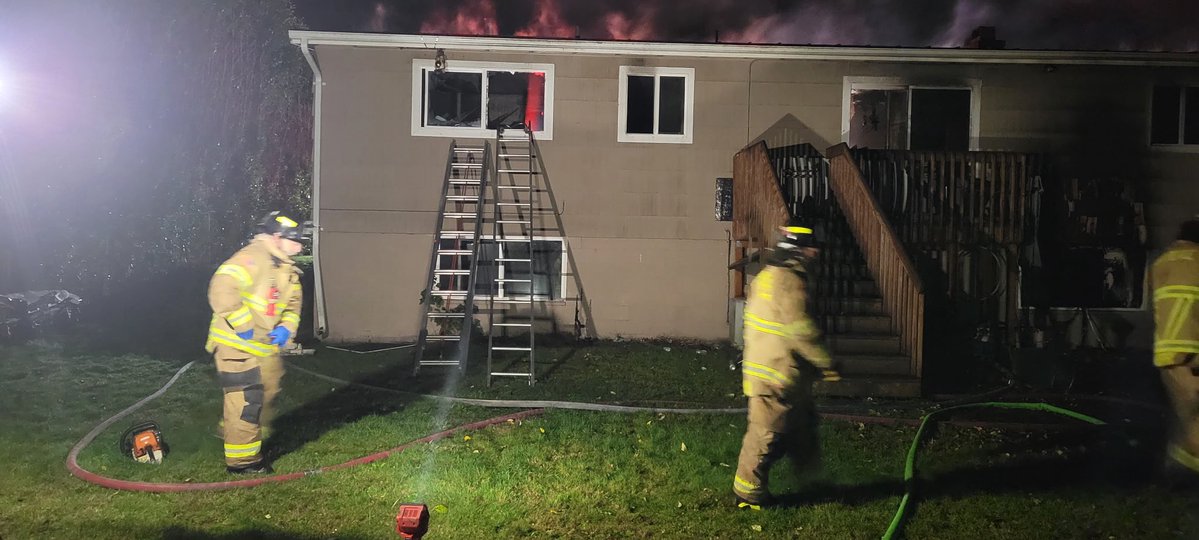 Crews responded to a house fire near 115th St SW and Military Rd South-West Firefighters extricated two occupants and performed lifesaving measures. Unfortunately, one person was pronounced deceased at the scene