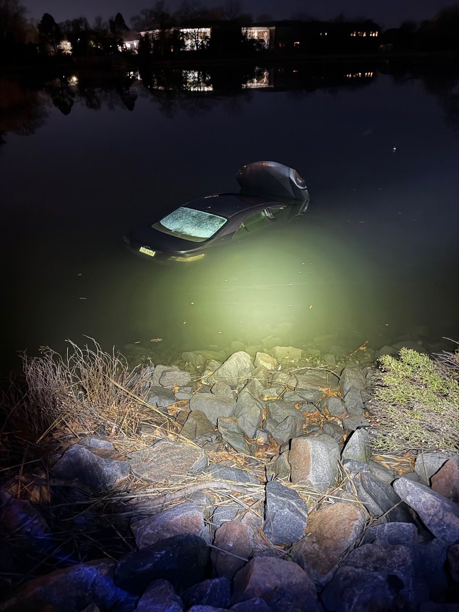 NPD’s Harbor Patrol Unit had an early morning recovering a vehicle from a waterway in the 800 block of Jamestown Cres. Police responded around 5:47 a.m. for the report of a single vehicle crash. The investigation is still ongoing. No injuries were reported