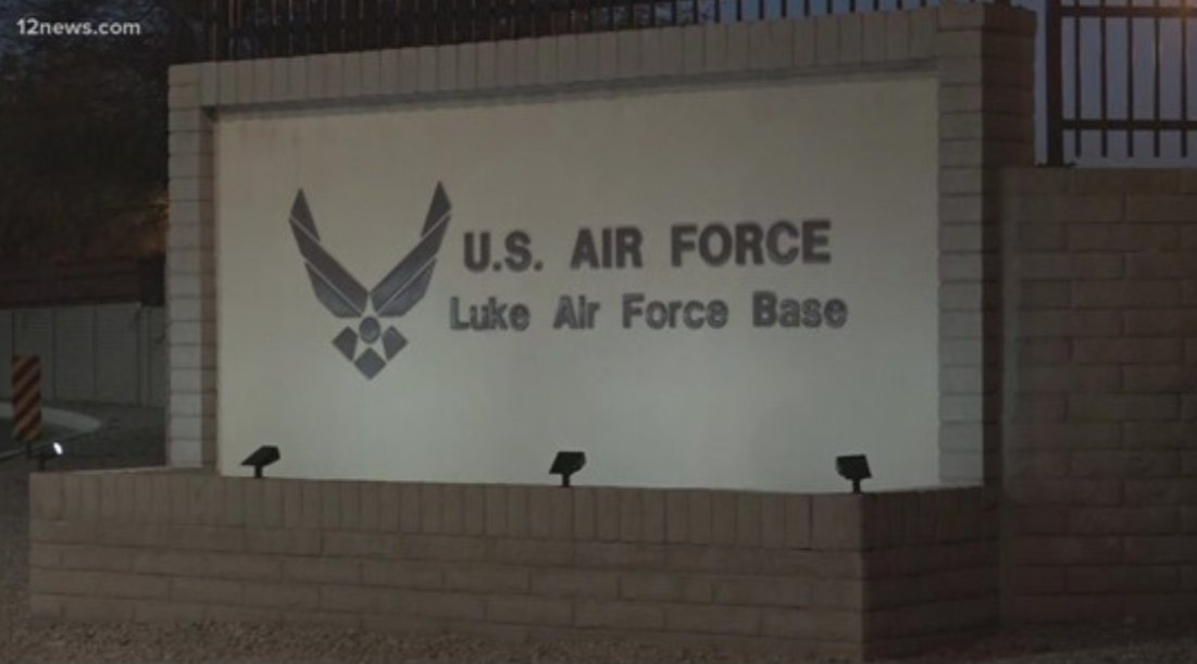 An active shooter has been reported at Luke Air Force Base near Glendale. The public is being asked to stay away and the base is on lockdown.
