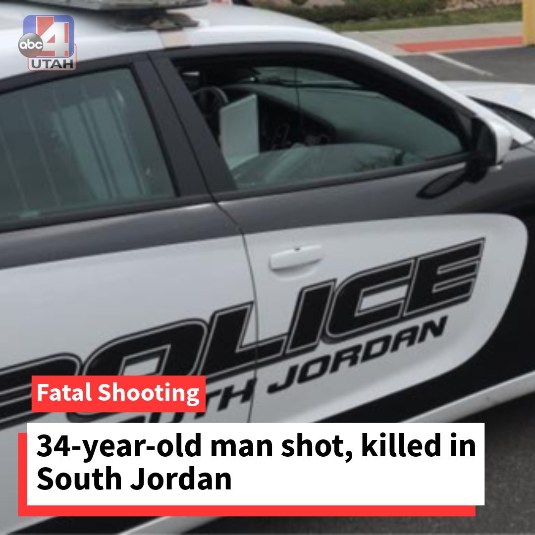 A 34-year-old man was shot multiple times in South Jordan early Saturday morning, resulting in his death, according to South Jordan Police