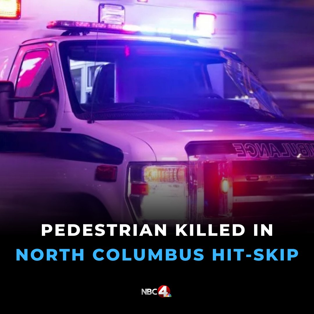 One person is dead after being struck by a vehicle in a northeast Columbus crosswalk Monday night