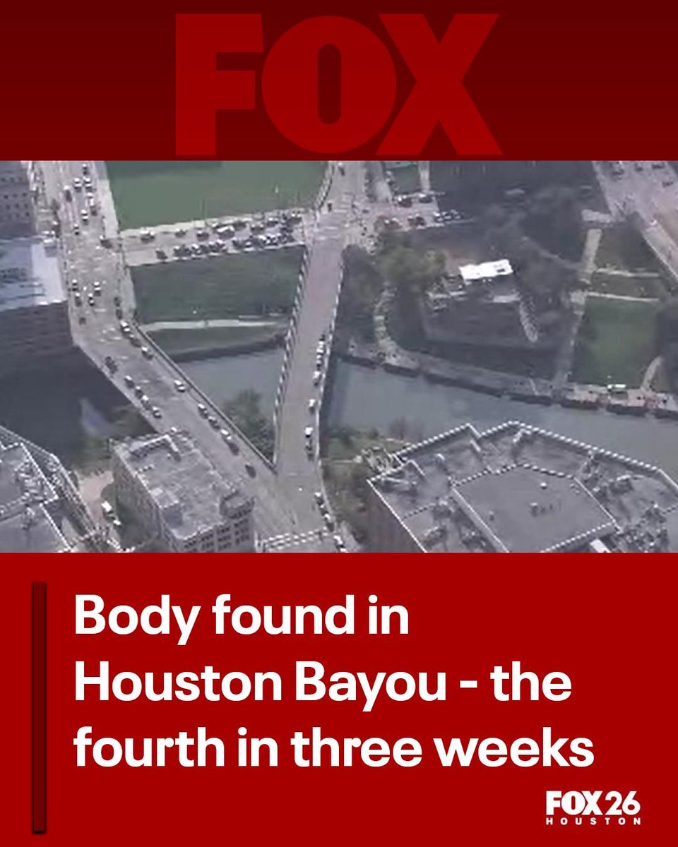 Houston police are investigating after a body was found in Buffalo Bayou on Tuesday afternoon