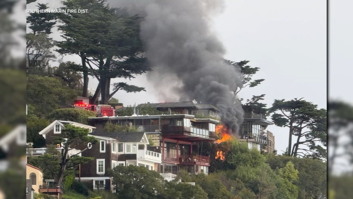 No injuries after 2-alarm fire at Sausalito apartment building, authorities say
