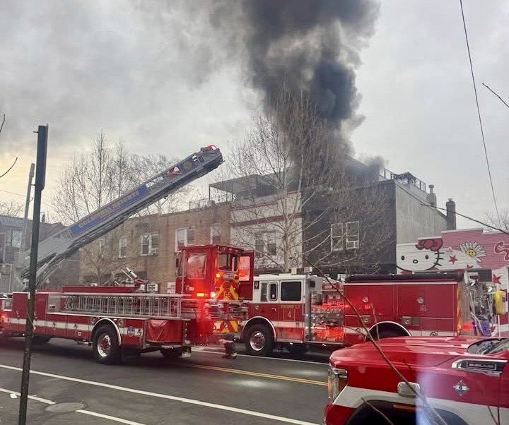 Final : Working Fire - 800 block of Upshur St NW - 6 adults were displaced as a result of the fire.Photos show smoke/fire conditions upon arrival to the fireground