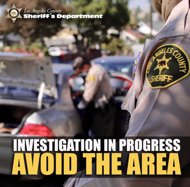 LASD Detectives Responding to a Deputy Involved Shooting Investigation, 37000 Block of 11th Street E, Palmdale