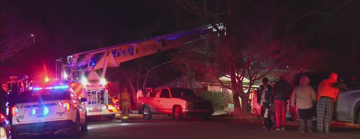 Early morning fire burns northwest Charlotte home.