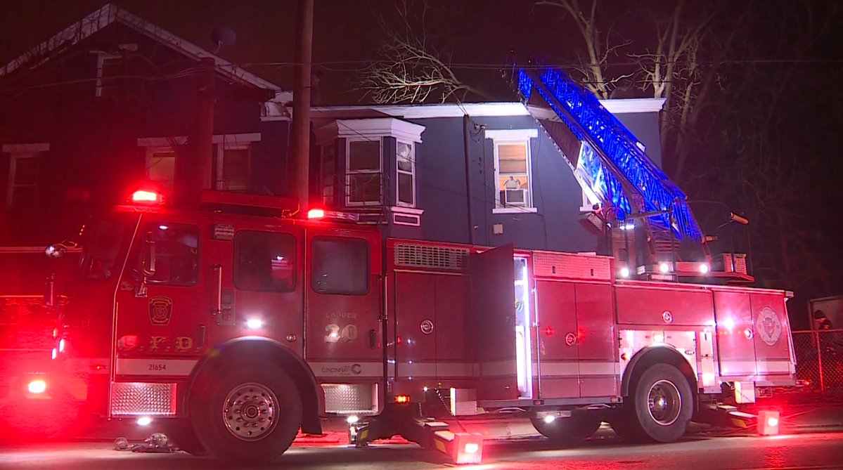 Two people have been displaced and a pet is dead after an overnight kitchen fire at an apartment in Northside, according to Cincinnati fire officials