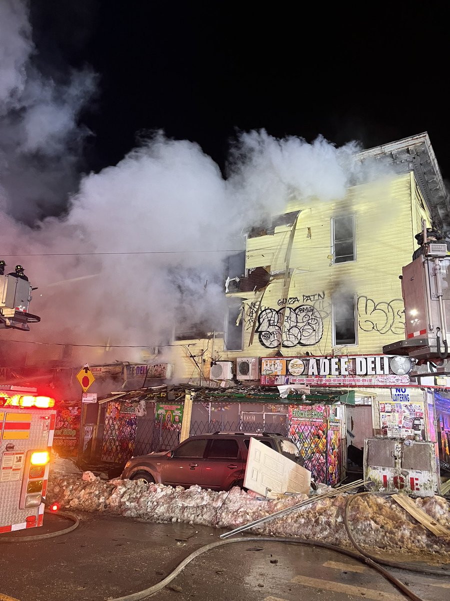 The FDNY is operating at a 4-alarm fire at 700 Adee Avenue in the Bronx