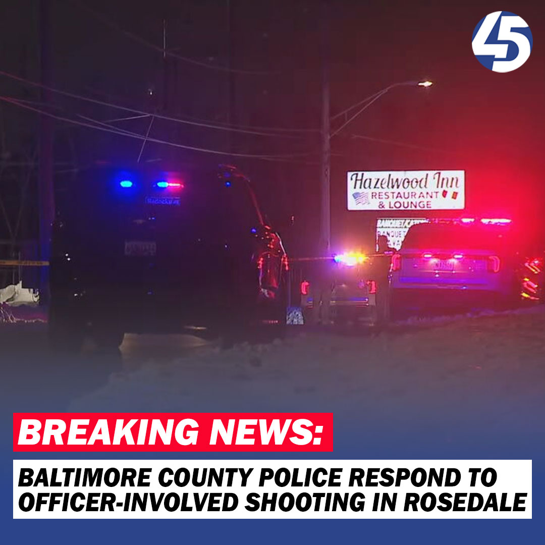 Baltimore County police are currently on the scene of an officer-involved shooting in Rosedale, authorities announced on Saturday