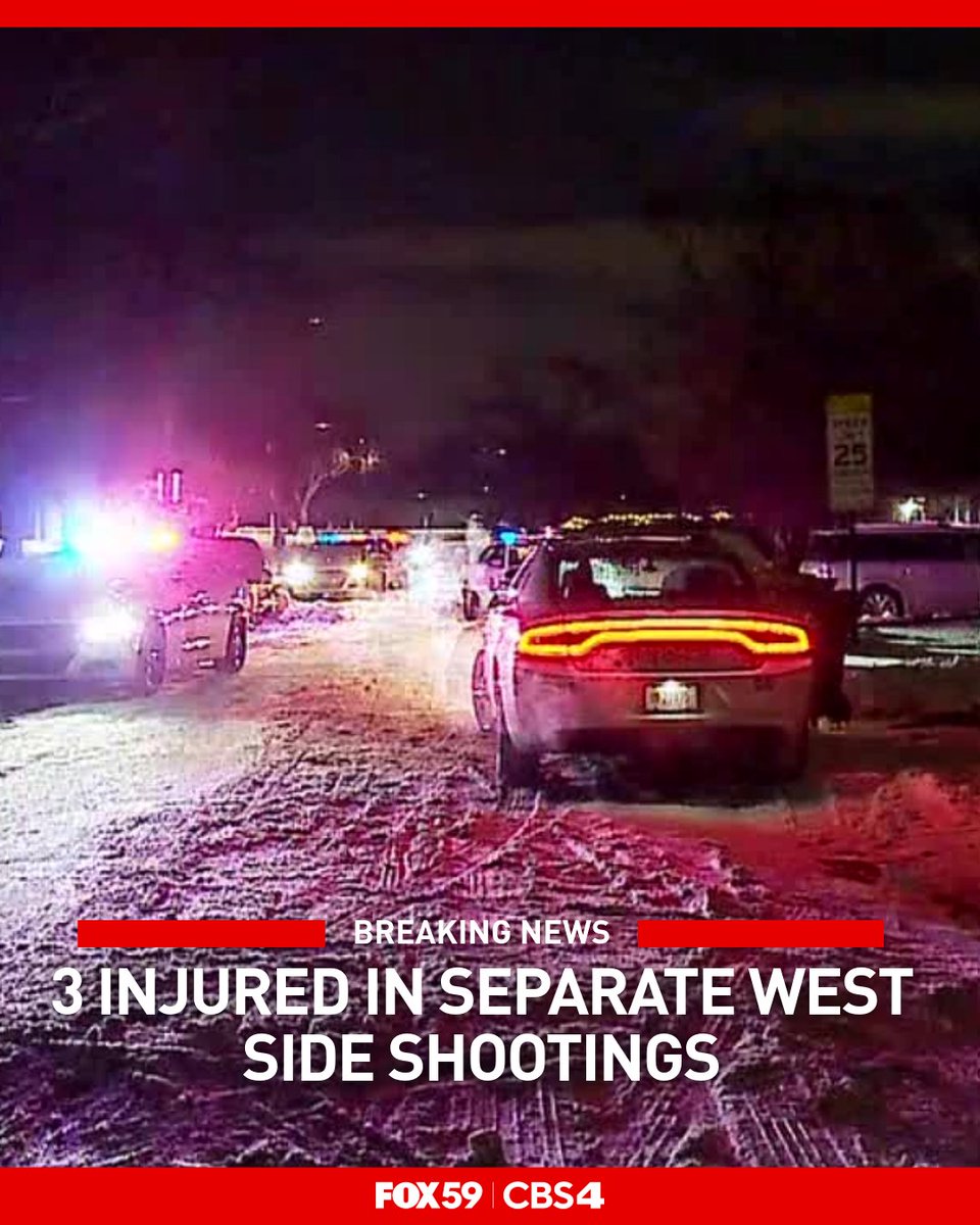 Three people were injured in separate west side shootings, police say