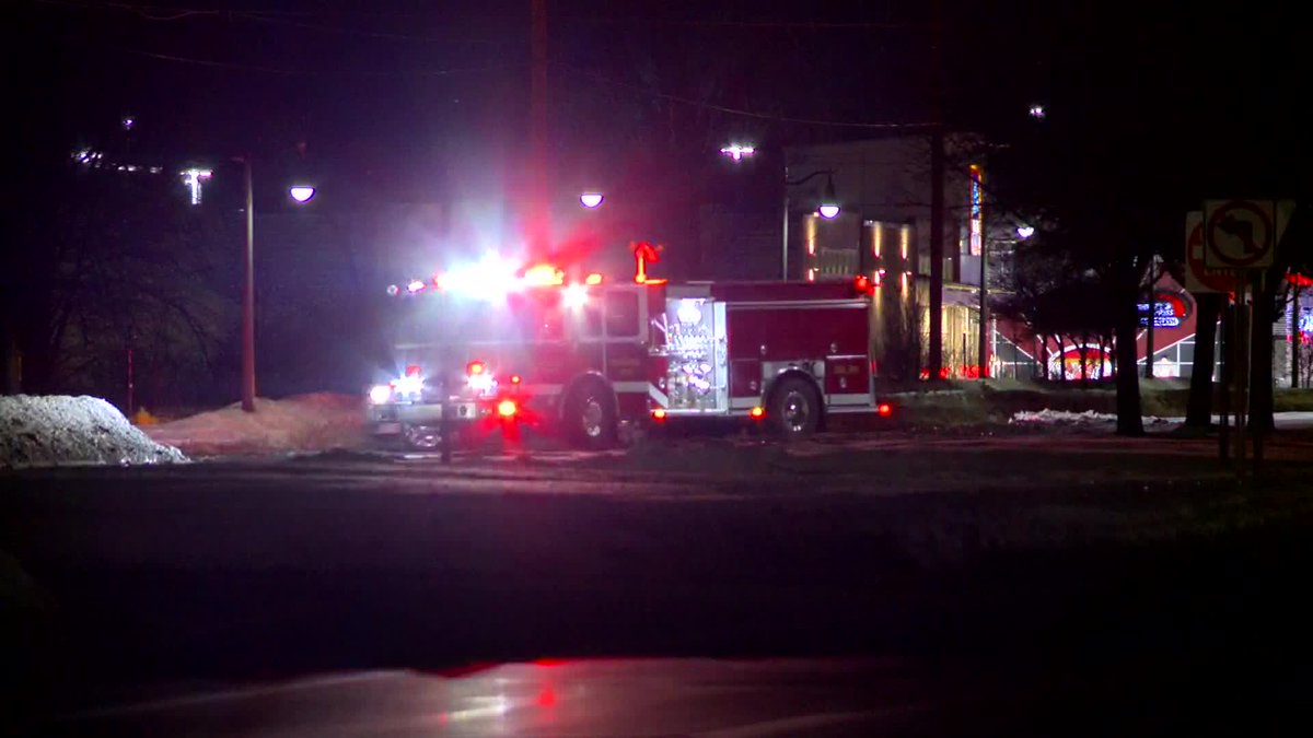 Deputies say a 20-year-old Grand Rapids woman was hit by a car and critically injured while crossing the street early Monday morning in Allendale Township