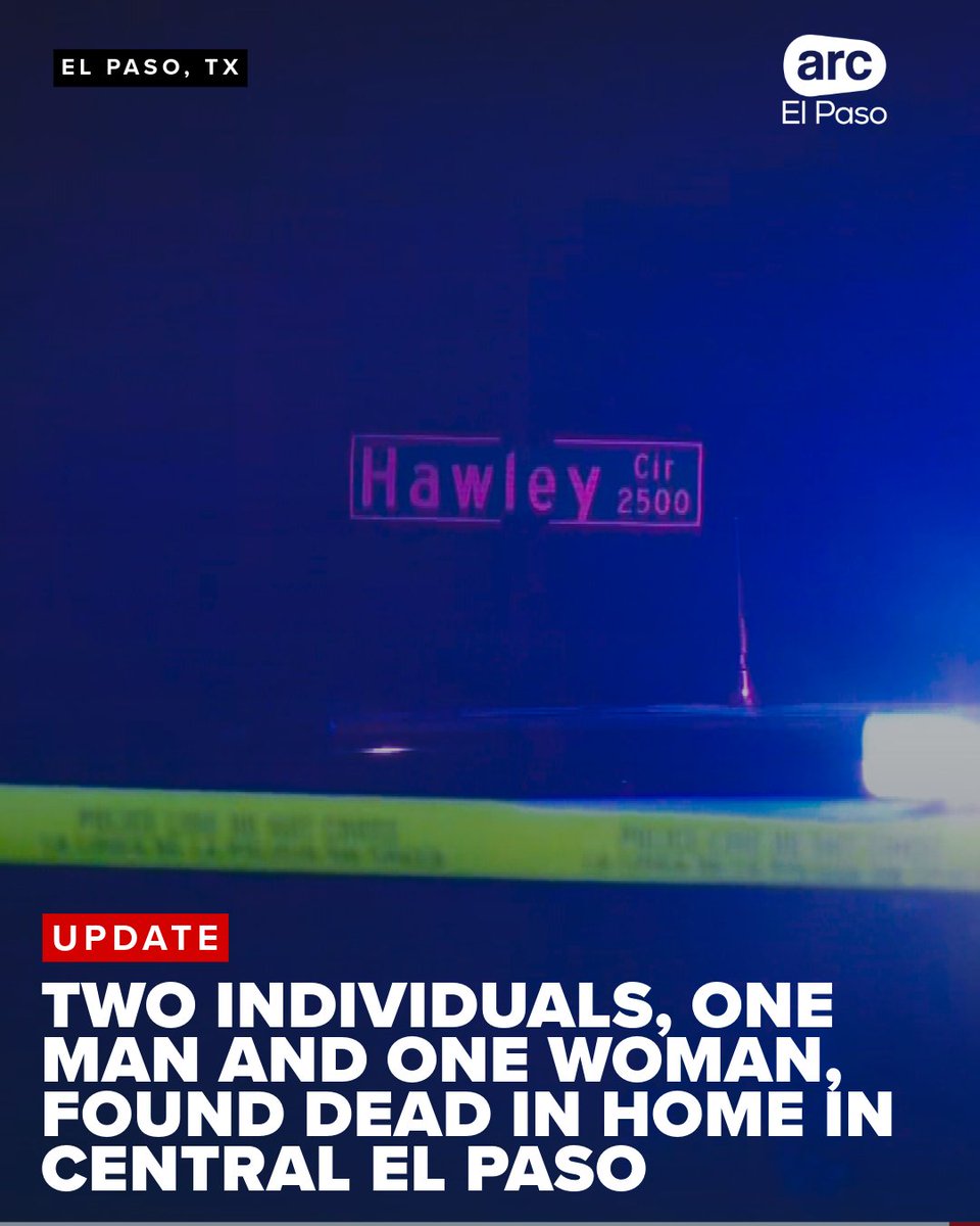 Authorities responded to a welfare check at a residence in the 2400 block of Hawley  and discovered two deceased individuals, a man and a woman, inside the home