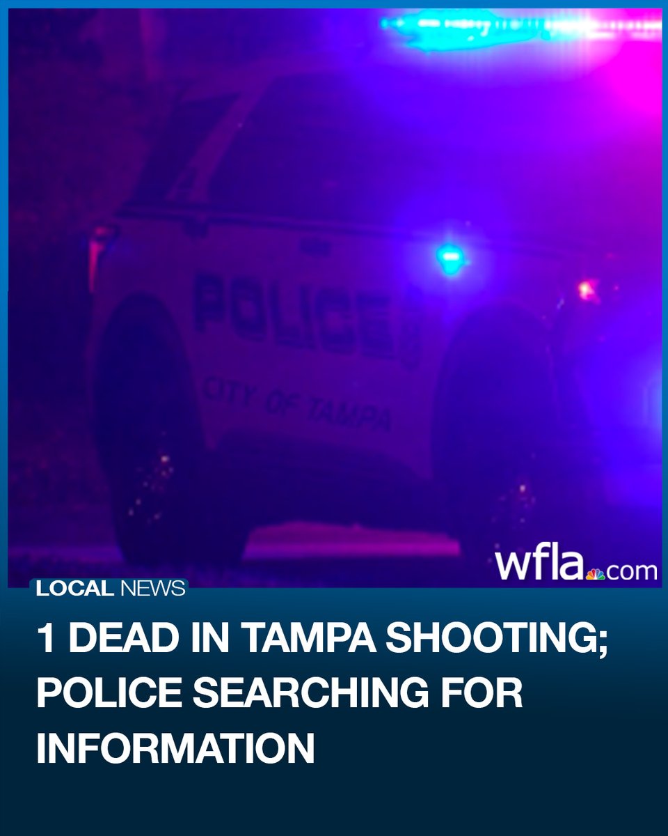An investigation is underway after Tampa police responded to a deadly shooting late Wednesday afternoon