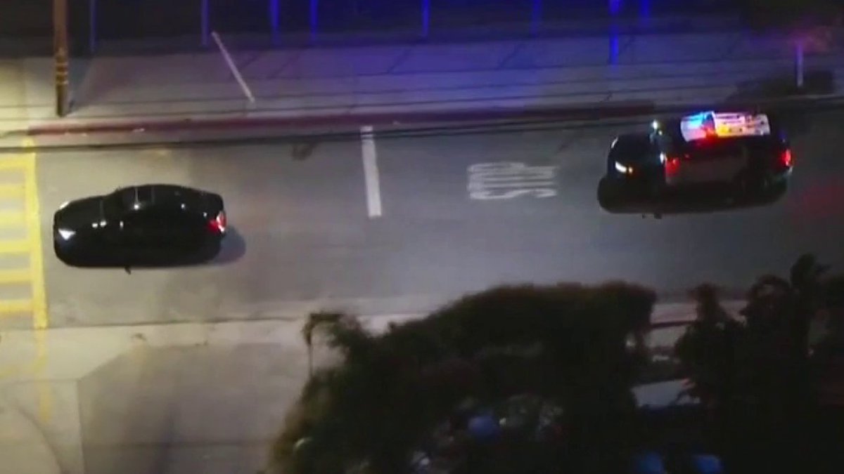Police chase underway involving possibly armed suspect