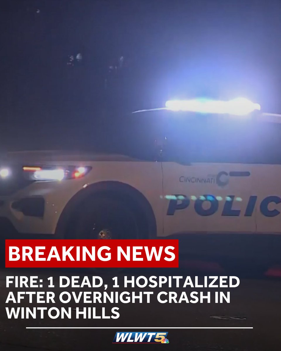 A long stretch of Este Ave. in Winton Hills is closed early Tuesday morning after a deadly crash