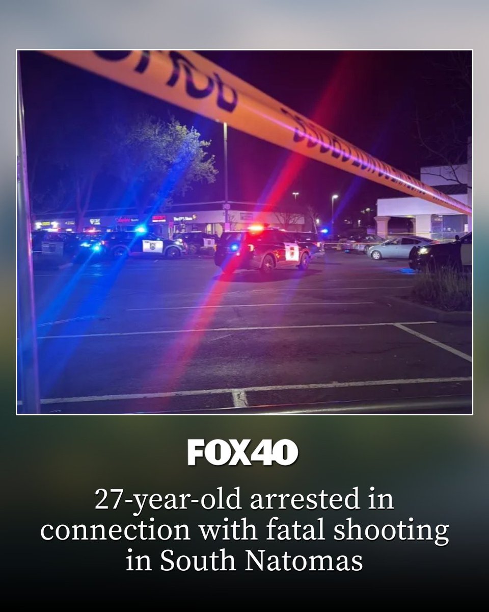 The Sacramento Police Department has arrested a man in connection with a fatal shooting that happened in South Natomas