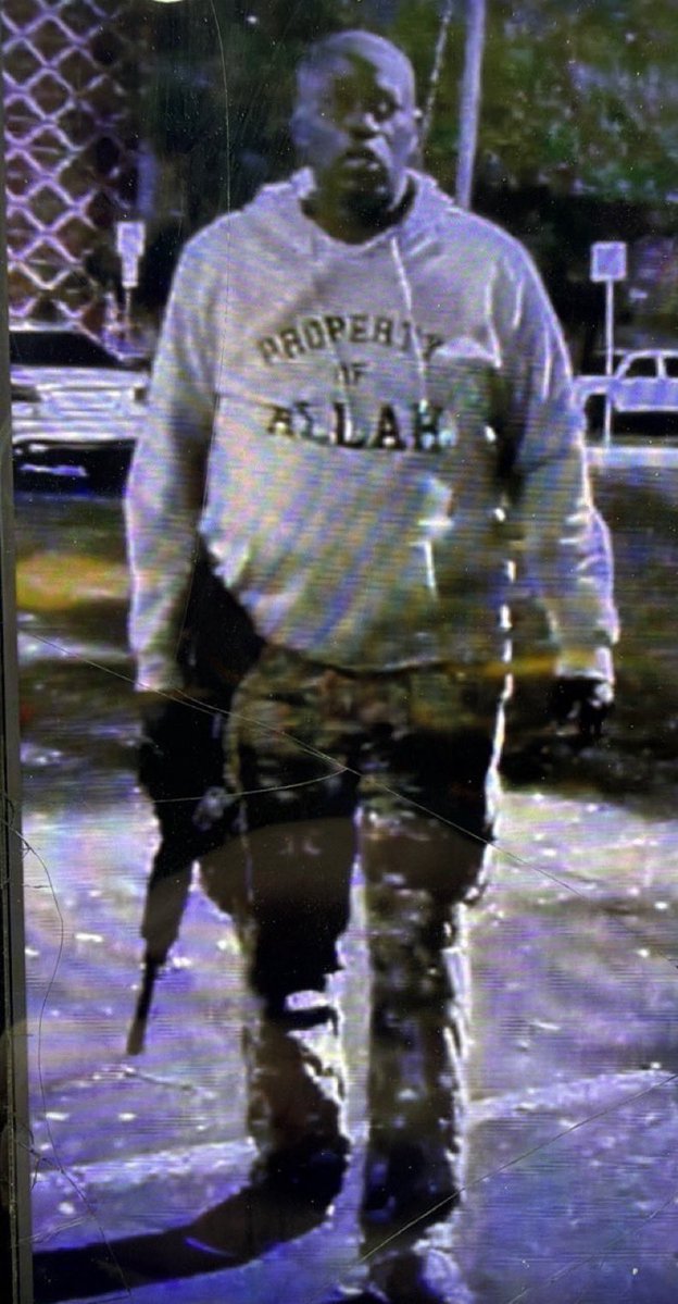 Fox News obtains photo of the Austin, Texas mass shooter, armed and wearing a sweater that says “Property of Allah”