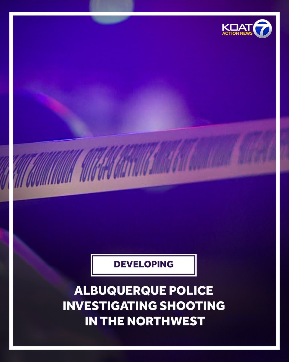 Detectives are starting to investigate a shooting in northwest Albuquerque.