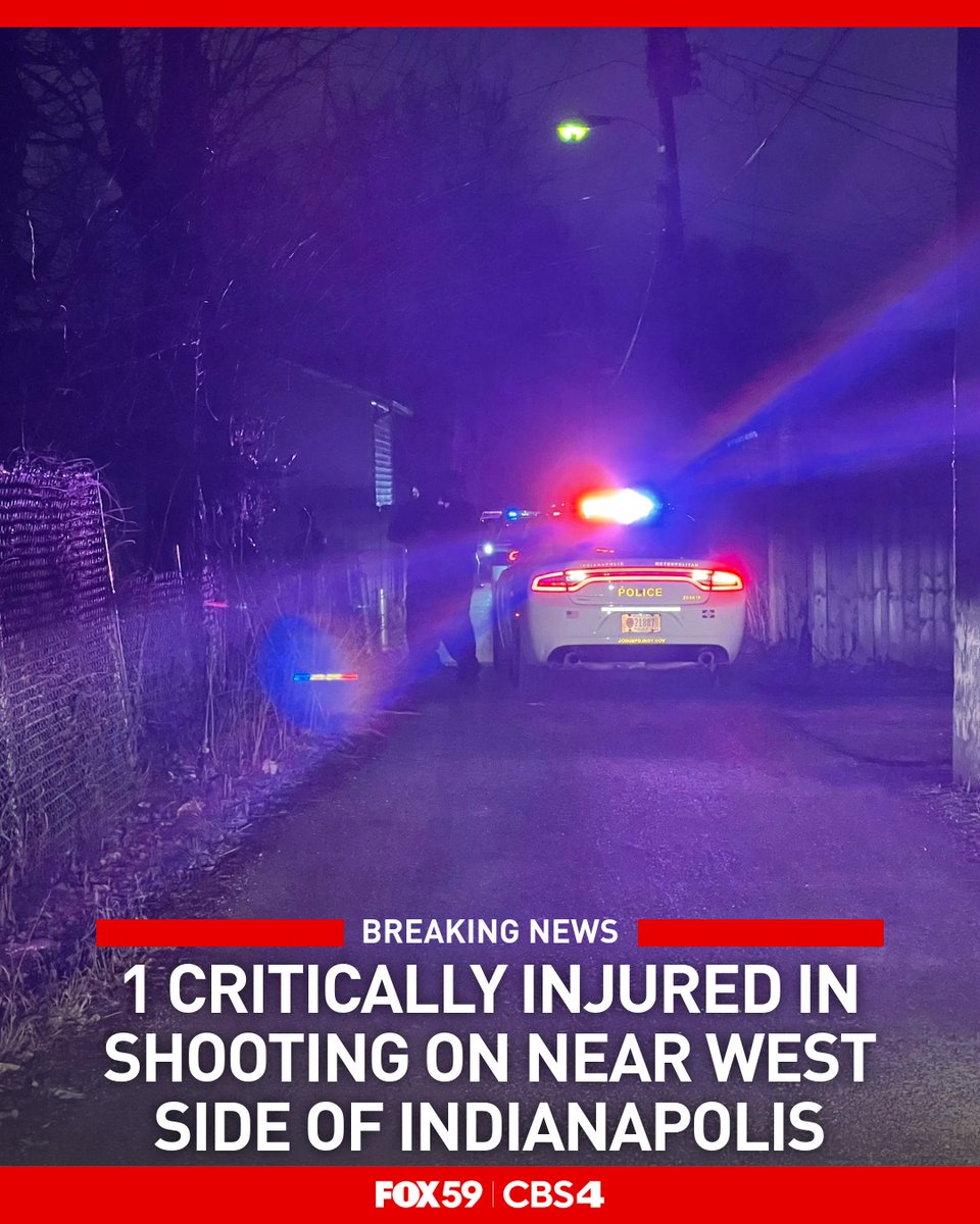 IMPD has confirmed that the victim involved in Saturday night's shooting is a juvenile male.A person was critically injured in a shooting on the near west side of Indianapolis Saturday night. The shooting occurred near the 1100 block of North Tibbs Avenue