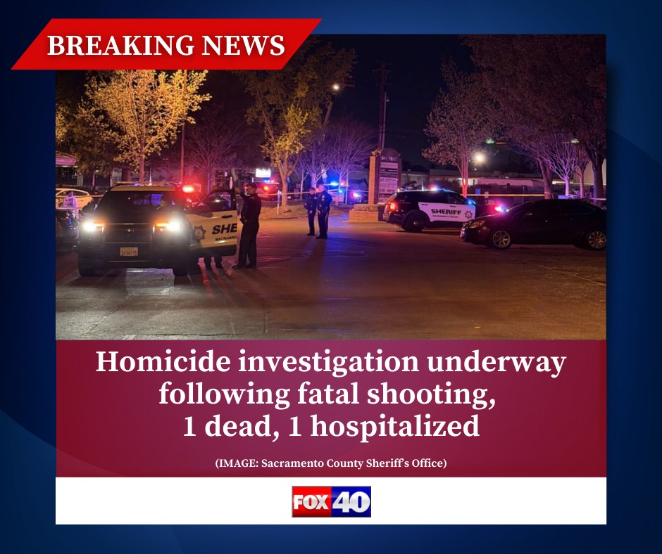 One person is dead and another was hospitalized after an overnight shooting in Sacramento, deputies said