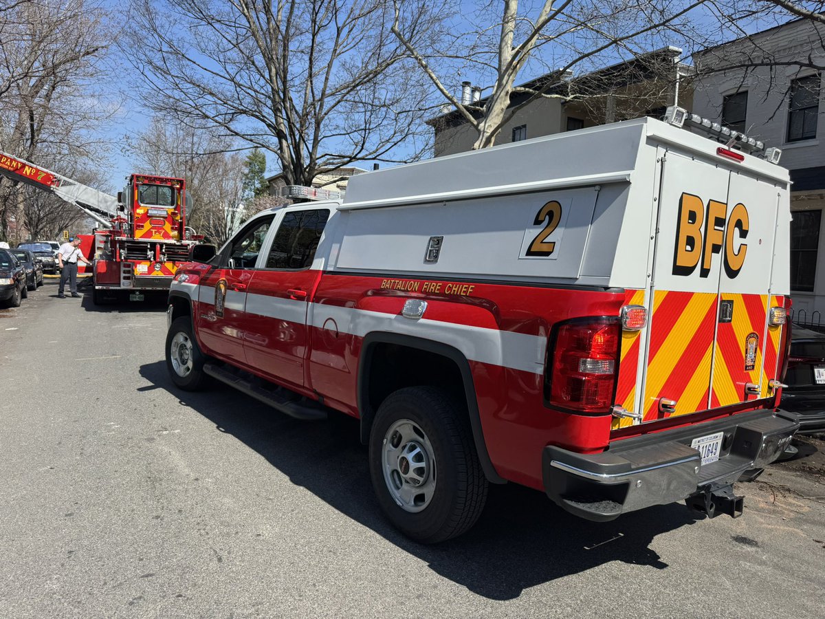 Box Alarm  200 block 11th St NE. Fire confined to 1st floor and under control. No injuries. 1 adult male and 1 dog displaced. @RedCrossNCGC notified. Fire investigators on scene. DC firefighters