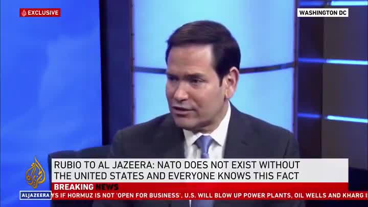 Secretary Rubio: If NATO is just about us defending Europe if they’re attacked, but them denying us basing rights when we need them, then that’s not a very good arrangement. That’s a hard one to stay engaged in and say this is good for the United States