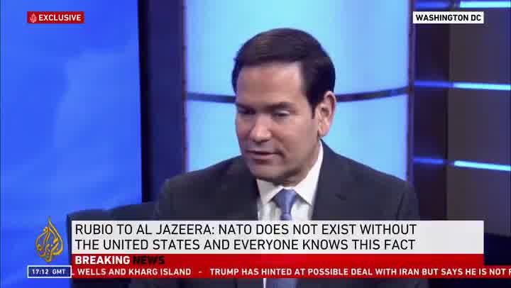 Secretary Rubio: If NATO is just about us defending Europe if they’re attacked, but them denying us basing rights when we need them, then that’s not a very good arrangement. That’s a hard one to stay engaged in and say this is good for the United States