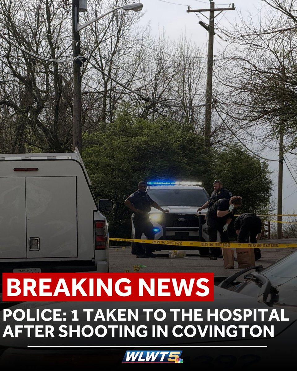Police: 1 taken to the hospital after shooting in Covington.