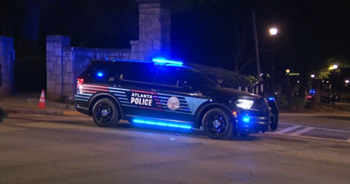 Large police presence in Piedmont Park