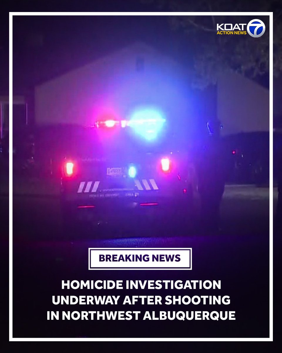 A person was detained as detectives begin to investigate.