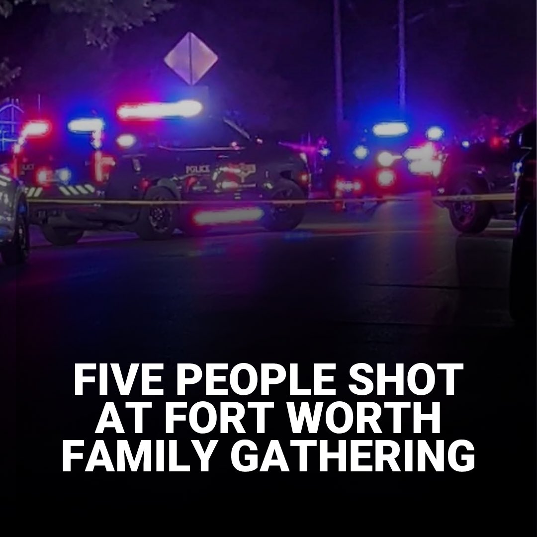 Fort Worth police say 5 adults were shot during an argument at a family gathering