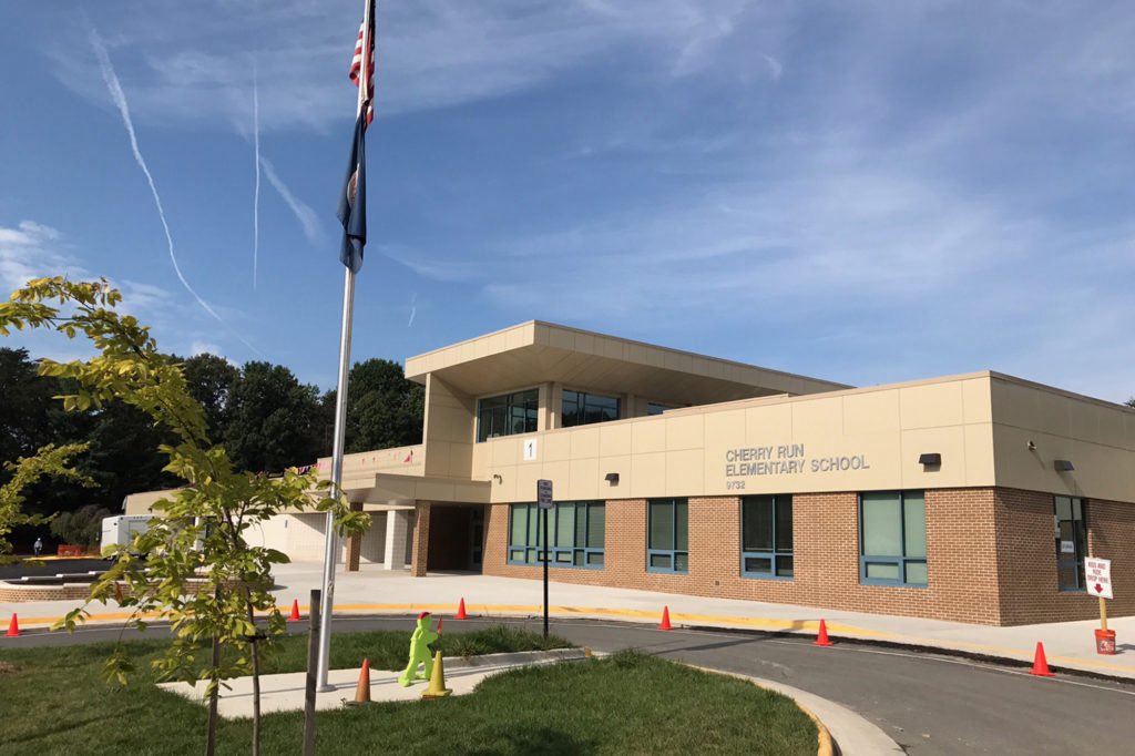 Fairfax County Police’s helicopter is gearing up to medevac a man who has been electrocuted from the Cherry Run Elementary School in Bruke, Virginia. The actual electrocution occurred on the 9800 block of Pulham Road, in which the victim sustained critical injuries