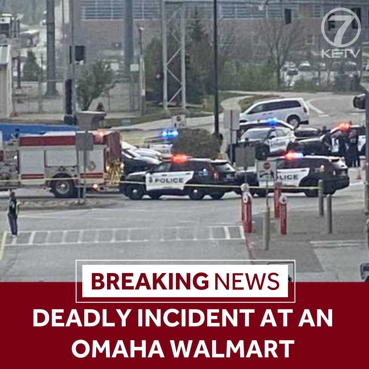 One person was killed and another was injured after an incident involving an Omaha police officer at a Walmart