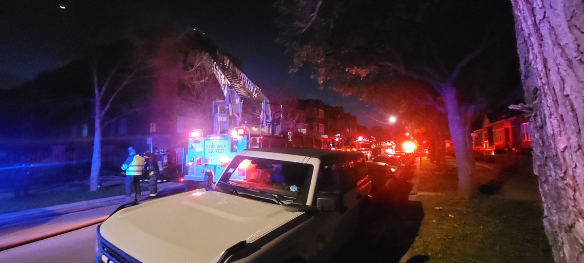 2-11 Alarm at 78th & Laflin has been struck out. The building is boarded up and vacant. There are no injuries or transports