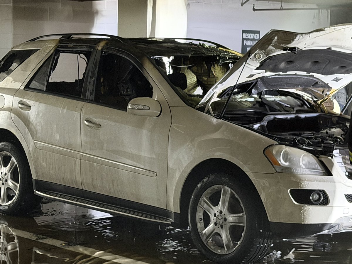 Fire - 1200 Block of 25th St NW Confirmed - One auto on fire on 2nd level of parking garage extinguished. Significant smoke being ventilated at this time. Building was fully evacuated. No injuries to report