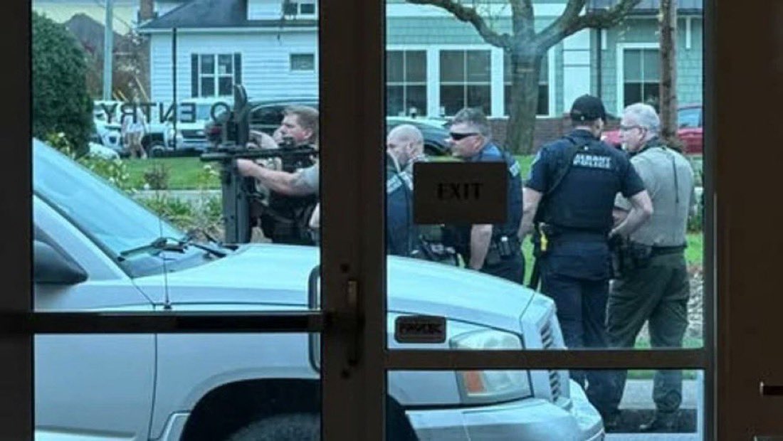 Albany City Hall is on lockdown after a person barricaded themselves inside a car outside the building. Law enforcement is actively on scene. The public is being urged to stay clear while the situation develops.