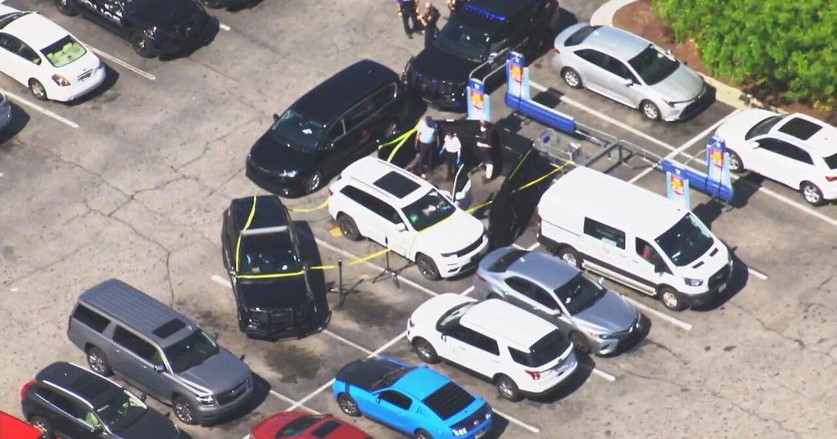 Body found inside SUV in parking lot of busy Kroger shopping plaza