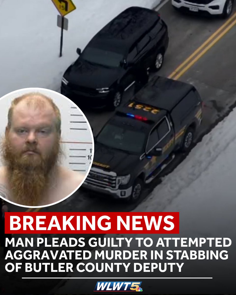 The man who stabbed a Butler County Sheriff's deputy has pleaded guilty to charges, including attempted aggravated murder.