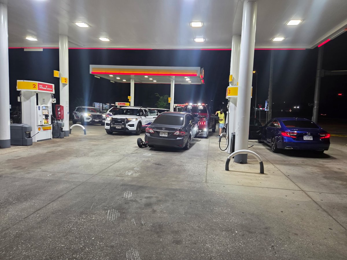 After deputies responded to a vehicle accident near 2200 FM 1960 Rd, deputies found one person displaying signs of intoxication and now have one person in custody for suspicion of DWI